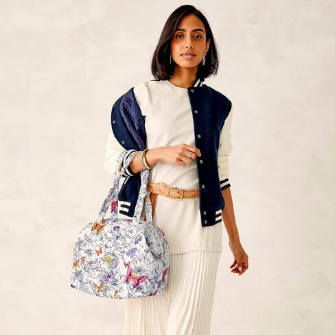Vera Bradley Women's Cotton Woodhill Shoulder Bag in Saudi Arabia