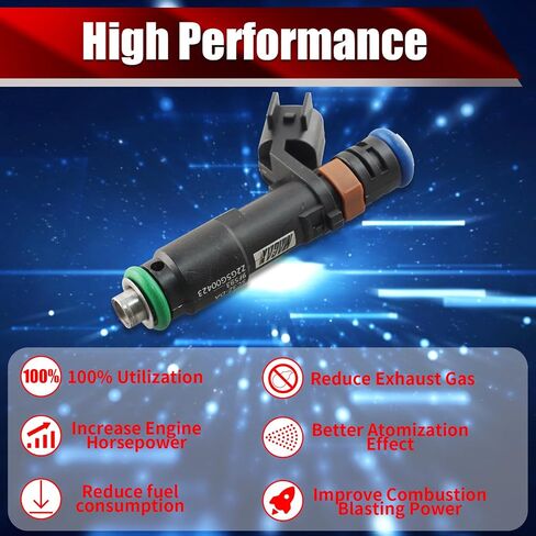 Set of 4 Fuel Injectors 35310-2B130 FJ1146 Replacement Compatible with Hyundai Accent Kia Rio 2012-2016 1.6L L4 - Replaces 35310-2B110 in Saudi Arabia