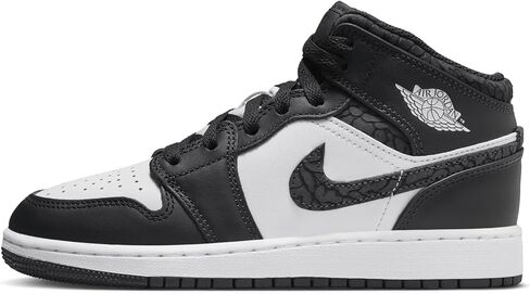 حذاء Air Jordan 1 Mid SE للأطفال الكبار (FB9909-001، أوف نوير/أبيض/أسود/أسود) in Saudi Arabia
