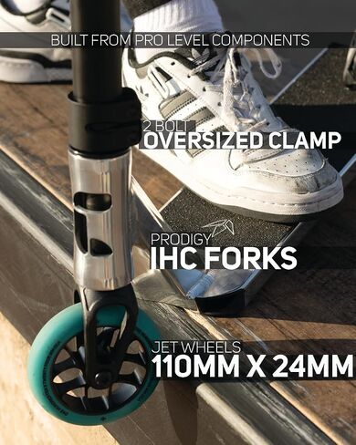 Envy Scooters COLT Trick Scooter - Pro Scooter for Beginner to Advanced Park & Street Scooter Riders. Durable Sport Scooters for Kids, Teens and Adults in Saudi Arabia