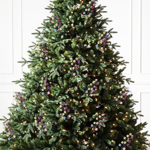 Artificial Colorful Berry Stems, 24 Pack 8.7" Christmas Glitter Berries Stems Artificial Holly Fruit Berry Branches Winter Picks Home Holiday Wedding Party DIY Christmas Tree Crafts Decor (Mix) in Saudi Arabia