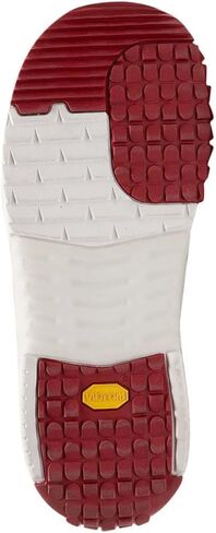 حذاء DC X Howl Phantom BOA للرجال على الجليد باللون الأبيض/الأحمر 9 in Kuwait