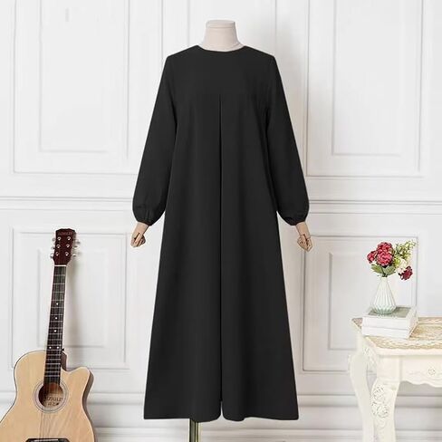 ODIZLI Abaya for Women Modest Dress Middle East Arabian Robe Islamic Long Dress Muslim Dress in Saudi Arabia