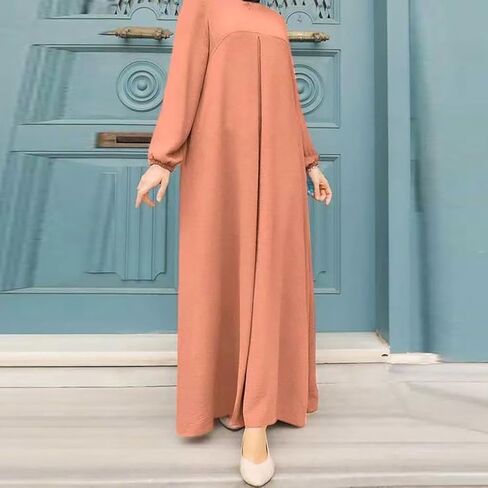 ODIZLI Abaya for Women Modest Dress Middle East Arabian Robe Islamic Long Dress Muslim Dress in Saudi Arabia