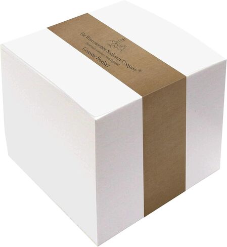 Memo Cube Refill, 100 x 100mm, 1,000 Sheets (Loose), 80gsm, Refill pad, Zero Plastic Packaging in Saudi Arabia