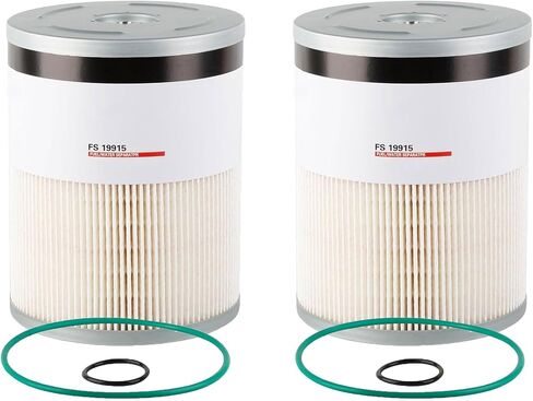 FS19915 Fuel Filter L9915F Water Separator Compatible With Cummins ISX 15 Detroit Diesel Engine DD13 DD15 DD16 Replaces FS19915 P551011 P550854 PF9804 L9915F A4720921205 A0000903651 6PACK in Saudi Arabia