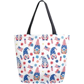 Naanle Chic Pattern Print Big Hand Bag Extra Large Shoulder Tote Bag for Beach Travel Weekender Gym Grocery Shopping