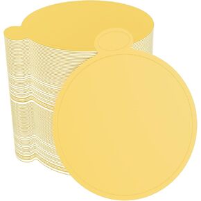 80 Pcs Mini Cake Boards Mousse Cupcake Base, Gold 9cm in Saudi Arabia