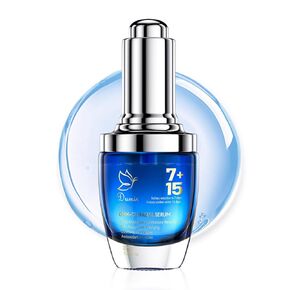 Copper Peptide Face Serum Collagen, GHK-Cu Peptides Face Moisturizer Facial Serum Korean Skin Care (Reduces wrinkles within 7-15 days)25ml/0.88fl.oz