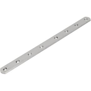 uxcell 300mmx25mmx4mm Stainless Steel Straight Flat Fixing Mending Plate Bracket