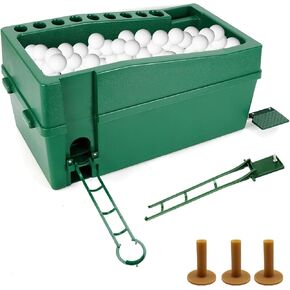 WBM Automatic Golf Tee Machine, Golf Ball Dispenser Tee, Golf Swing Trainer