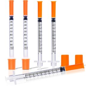 0.5ml Syringe 31G 5/16 Inch, Individually Wrapped, Pack of 100