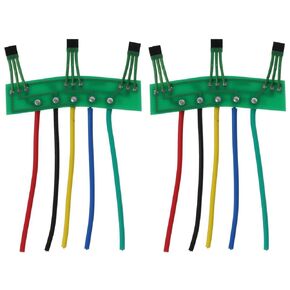 FEIYING Hall Sensor 2Pcs 120 Degree Sensor Guide E Bike Wire Circuit Board