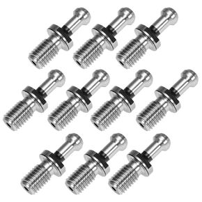 10Pcs CAT40 Pull Stud Retention Knob 202-5925 Replacement for Haas Cat 40 Replacement for Amura-Seiki Replacement for Fadal Kia Replacement for Kitamura Replacement for Mitsubishi