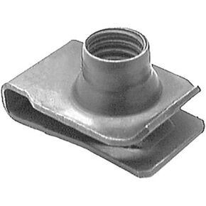 25 Extruded U Nuts M8-1.25 Screw Size
