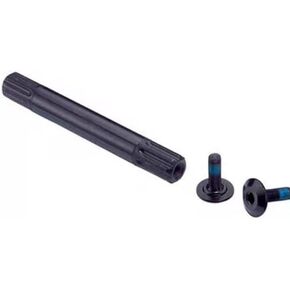 Cranks Parts BMX Crank axle CrMo 19mm 8T 150mm Long incl. 2 axle Bolts 8 Spline Spindle & Bolts for 19mm Bottom Bracket Black in Kuwait
