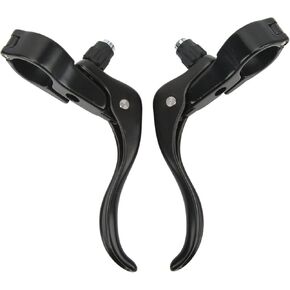 Tissting Bike Brake Handle, Aluminum Alloy Mountain Bicycle Brakes,Ergonomic Universal Mountain Road Bike Brake Lever for Handlebars