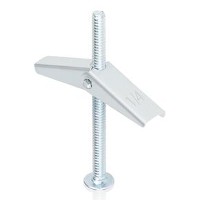 14Pcs Hollow Wall Anchors 1/4" Heavy Duty Butterfly Anchors for Drywall, Toggle Bolts and Wing Nut Kit, Metal Drywall Anchors and Screws Assortment Set