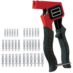 Molly Bolts for Drywall, Heavy Duty Hollow Wall Anchors with Setting Tool, Metal Wall Anchors and Screws Kit for Drywall Hollow Wall Plaster Walls, Available in 6 Sizes, 36 Pieces in Total