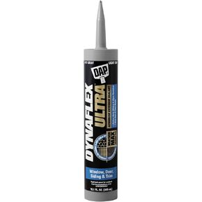 DAP Dynaflex Ultra Advanced Exterior Sealant, Light Gray, 10.1 Oz (7079818219)