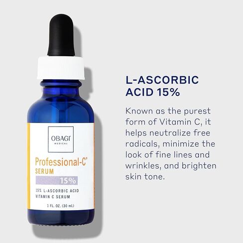 Obagi Professional-C Vitamin C Serum – Helps Brighten Skin Tone and Minimize the Appearance of Fine Lines & Wrinkles – Safe for Sensitive Skin in Saudi Arabia