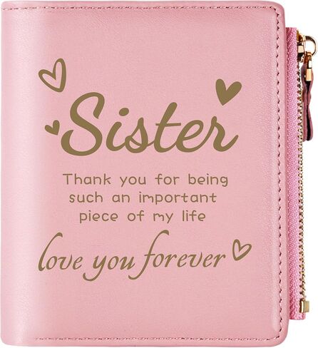 THTCSQ To My Daughter Gifts,Leather Wallet for Women,Personalized Engraved Wallet,Birthday Gift Graduation Back to School Christmas Gifts for Her (Daughter) in Saudi Arabia