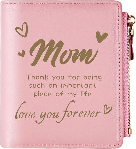 THTCSQ To My Daughter Gifts,Leather Wallet for Women,Personalized Engraved Wallet,Birthday Gift Graduation Back to School Christmas Gifts for Her (Daughter) in Saudi Arabia