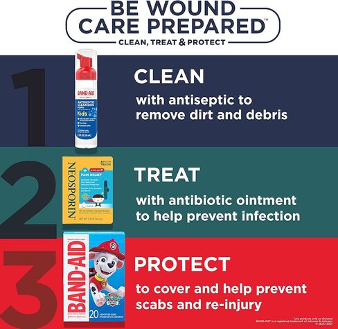 Band-Aid Brand Adhesive Bandages for Minor Cuts and Scrapes, Featuring Disney Frozen Characters, Assorted Sizes 20 ct in Kuwait