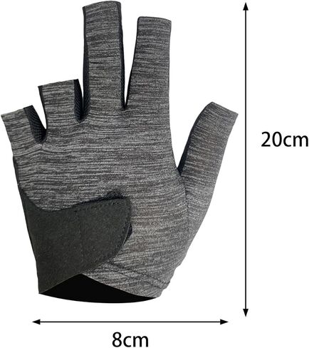 Cue Separate Finger Gloves, Professional Billiard Glove, Left Hand Women Men Playing Anti Skid Pool Cue Gloves Snooker Glove in Saudi Arabia
