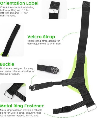 حزام عمود التزلج لأعمدة LEKI Trigger S ProG وTrigger S SL وTrigger 3D ProG وTrigger 3D SL - ملحق تزلج ممتاز للحصول على أقصى أداء وراحة in Kuwait