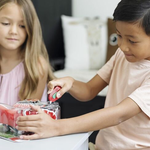 قطاعة مربعات صغيرة | التراجع اليدوي | قاطعة صندوق سيراميك آمنة تدوم 11 مرة أطول من المعدن | فتاحة العلب | 1 عبوة | الألفية الرمادية in Kuwait