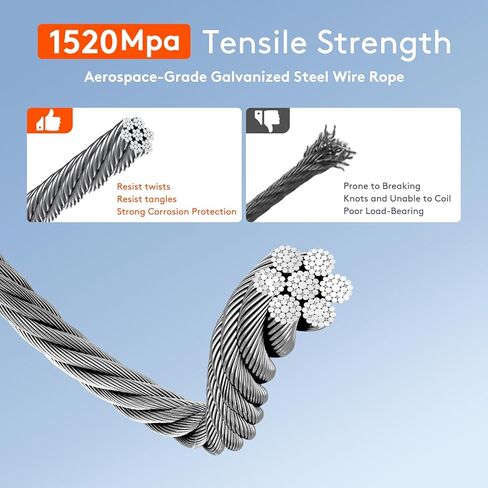 ونش رافعة كهربائية 3 في 1، 1100 رطل، 1500 وات، 110 فولت/120 فولت 22.9 قدم ارتفاع الرفع، 16 قدم/دقيقة مع خيارات أجهزة التحكم عن بعد سلكية ولاسلكية وحماية من التحميل الزائد، رافعة ونش كهربائية محمولة in Kuwait