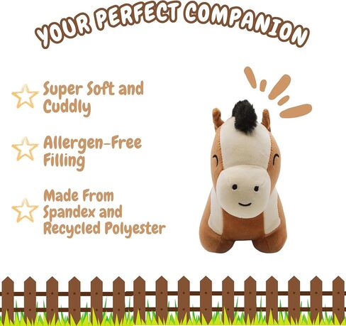 Henry The Highland Cow Plushie! - 7" Highland Cow Stuffed Animal, Stuffed Highland Cow, Highland Cow Plush in Saudi Arabia
