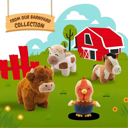 Henry The Highland Cow Plushie! - 7" Highland Cow Stuffed Animal, Stuffed Highland Cow, Highland Cow Plush in Saudi Arabia