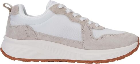 BRONAX Womens Wide Toe Box Athletic Casual Shoes | Suede-Detail Classic Design Sneakers in Saudi Arabia