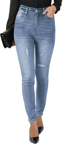 Dokotoo Jeans for Women High Waisted Fsahion Trendy Denim Pants 2024 Slim Pants Jean in Saudi Arabia