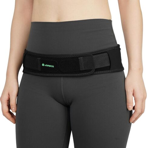 Sacroiliac SI Joint Hip Belt for Women and Men - Adjustable Compression Pelvic Belt Support Hip Brace for SI Joint Dysfunction, Sciatica, Lower Back, Hip Pain in Saudi Arabia