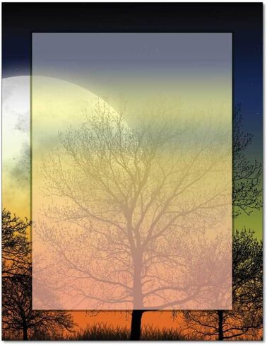 Autumnal Letterhead Laser & Inkjet Printer Paper (100 Sheets) in Saudi Arabia