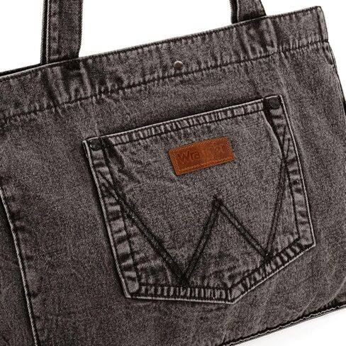 Montana West Wrangler Denim Tote Bag for Women Large Tote Purse Shoulder Bag for Work Travel in Saudi Arabia