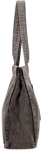 Montana West Wrangler Denim Tote Bag for Women Large Tote Purse Shoulder Bag for Work Travel in Saudi Arabia