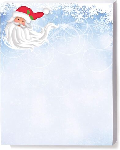 Paperdirect Old Fashioned Santa Winter Christmas Holiday Theme Paper Stationery, Border Paper, Letterhead 8.5 x 11, 100 sheets, Elegant Premium Writing Paper, Decorative Printer Paper in Saudi Arabia