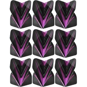 PATIKIL Dart Flights, PET Standard Darts Accessories Replacement Parts for Soft Tip Steel Tip, V Style