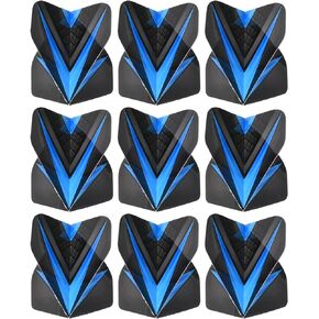 PATIKIL Dart Flights, PET Standard Darts Accessories Replacement Parts for Soft Tip Steel Tip, V Style
