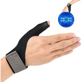 Cosmos Bowling Thumb Grip Sleeve Elastic Bowling Thumb Sleeve Bowler Thumb Guard Protective Support Glove Bowling Thumb Accessory Glove for Bowler Bowling Sport Exercise Workout