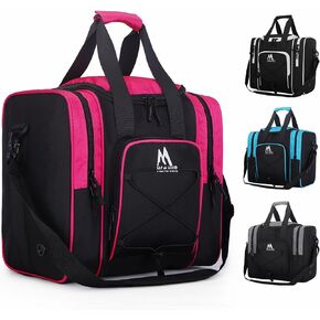 Bowling bags Bowling Ball Bag for Single Ball - Bowling Ball Tote Bowling Bag with Padded Ball Holder - Fits Bowling Shoes Up to Mens Size 14 Accessories.