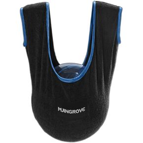 Mangrove Bowling Ball Polisher, Microfiber Bowling Towel See-Saw for Bowlers, Large Washable Bowling Shammy Seesaw, Ball Cleaner Holder Bag