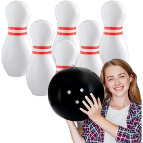 Bowling Set for Kids and Adults, Christmas Birthday Party Games, Kids Education Motor Skills Toys,Perfect Outdoor Toys