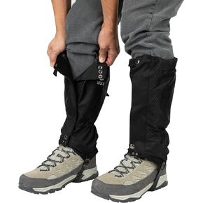 Leg Gaiters Waterproof | Adjustable Snow Boot Gaiters for Hiking, Hunting, Climbing
