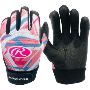 Rawlings | Remix | T-Ball/Coach Pitch Batting Gloves | Boys & Girls Size Youth XS | Multiple Colors