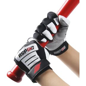 RSPGO Youth Baseball & Softball Batting Gloves for Kids with Super Grip Fit